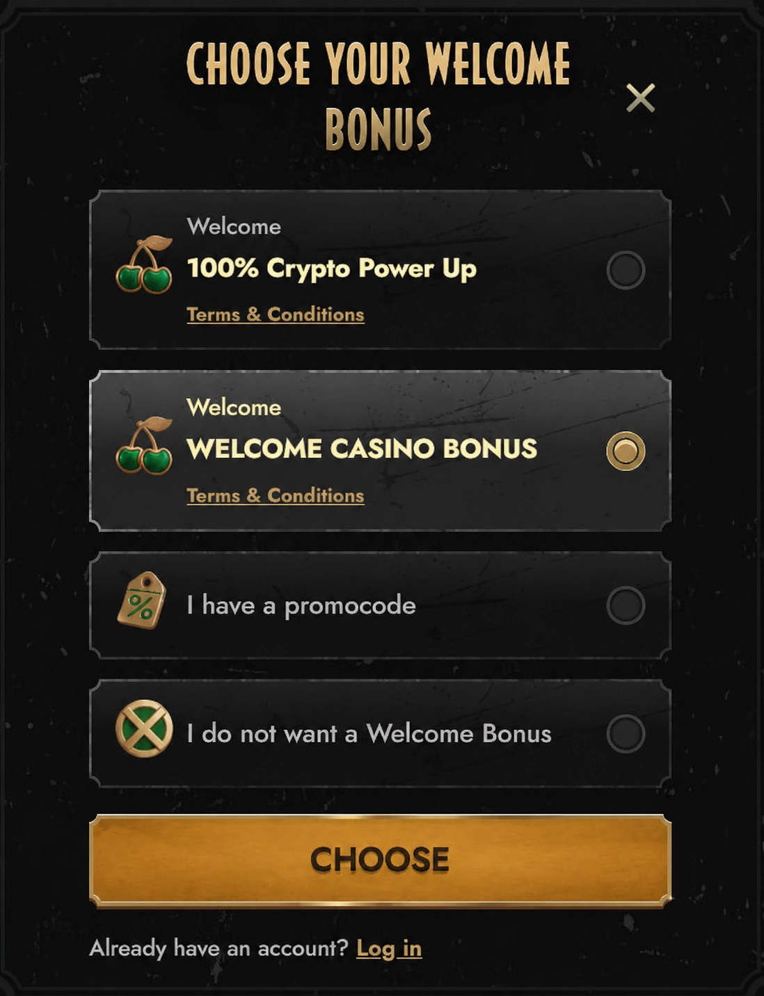nightluck casino login